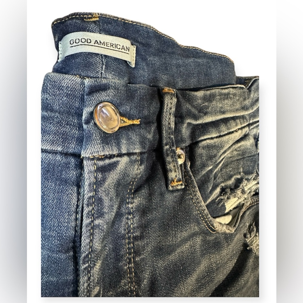 Good American Good Legs Crop Skinny Jeans
